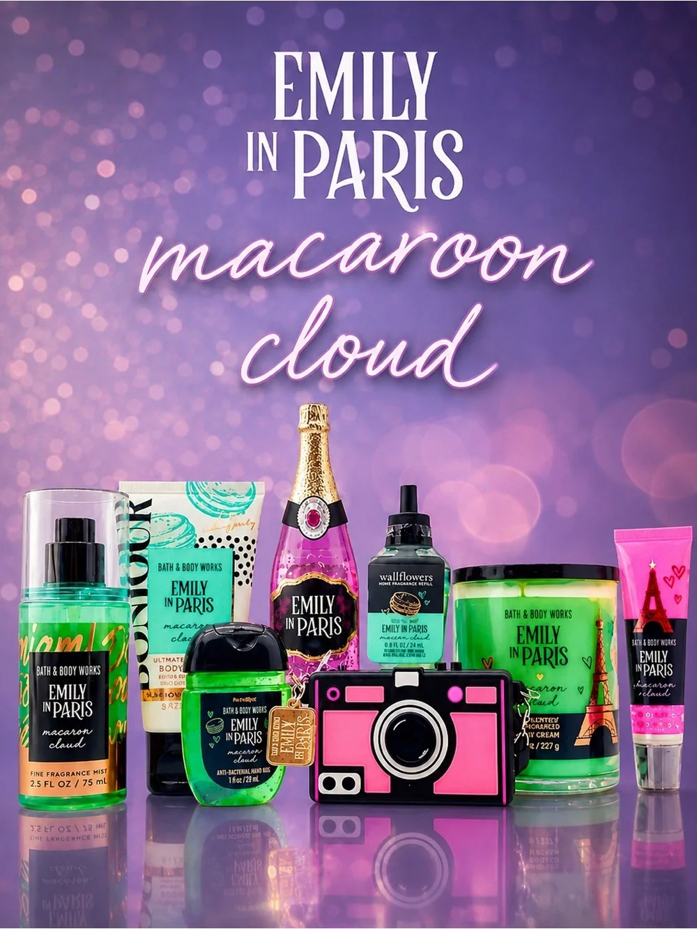BBW Emily in Paris Macaron Cloud 8-Pc Collector Gift Set
